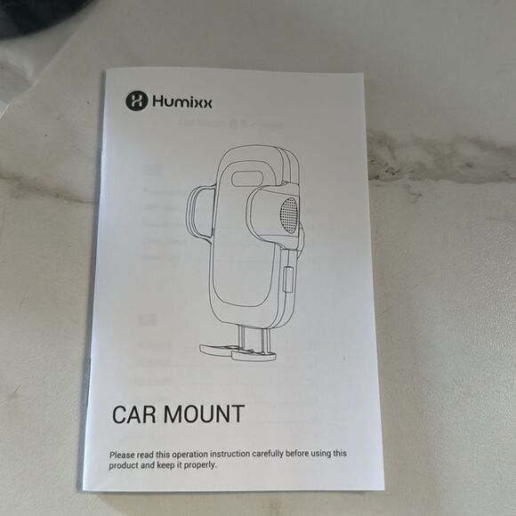 Humixx Car Phone Mount, Black, 360 Rotatable NIP - Picture 5 of 5